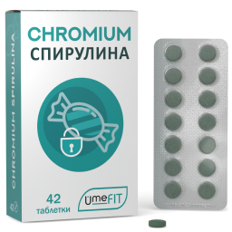 Спирулина + Хром корректор аппетита